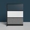 Luxor Workflow Modular Wall Room Divider System - Black Frame - 70" x 48" Starter Wall with Whiteboard MW-7048-FWCGB - alternate 5